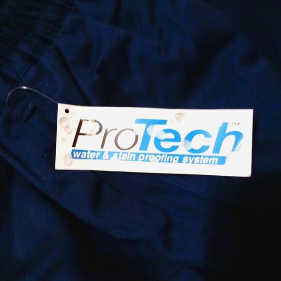 New HABAND Navy Blue Ice House Flannel Lined Slacks 44X29 ProTech - Picture 5 of 7